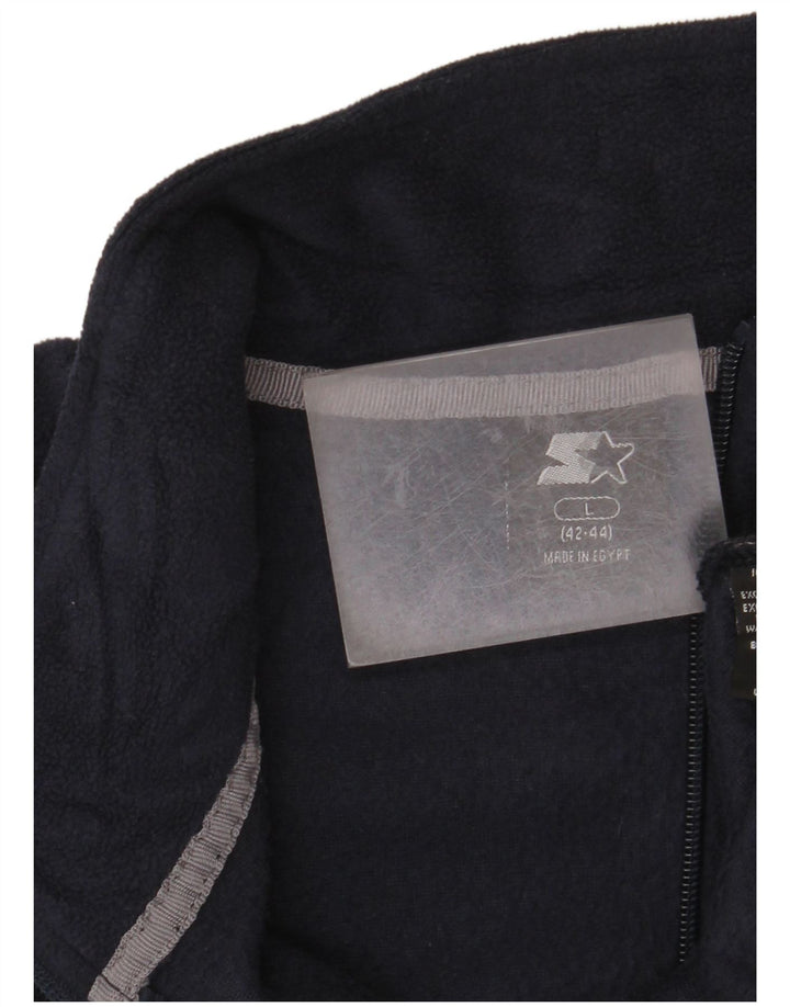 G-Star muška flis jakna UK 40 veliki tamnoplavi poliester