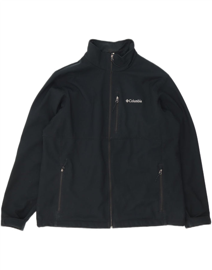 COLUMBIA muška vjetrovka jakna UK 44 2XL tamnoplavi poliester