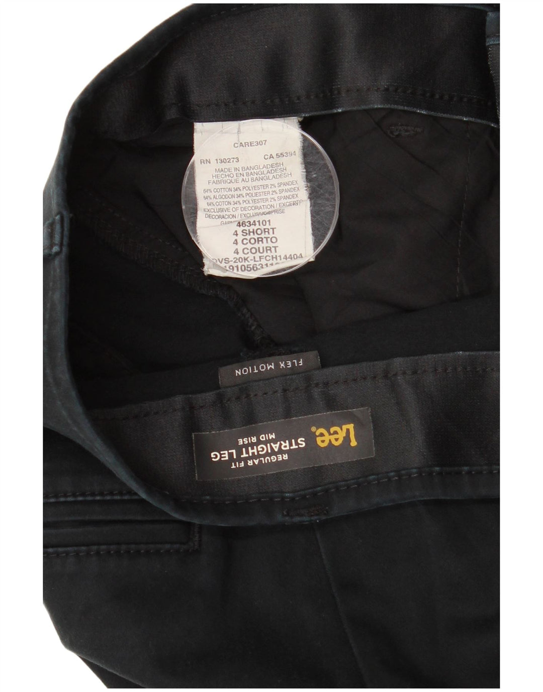 Lee ženske ležerne hlače srednjeg rasta US 4 male W30 L28 tamnoplave