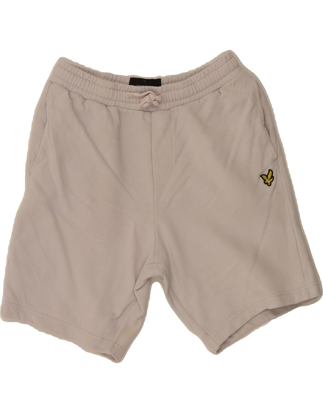 LYLE & SCOTT Mens Sport Shorts Small  Off White Cotton Vintage Lyle & Scott and Second-Hand Lyle & Scott from Messina Hembry 