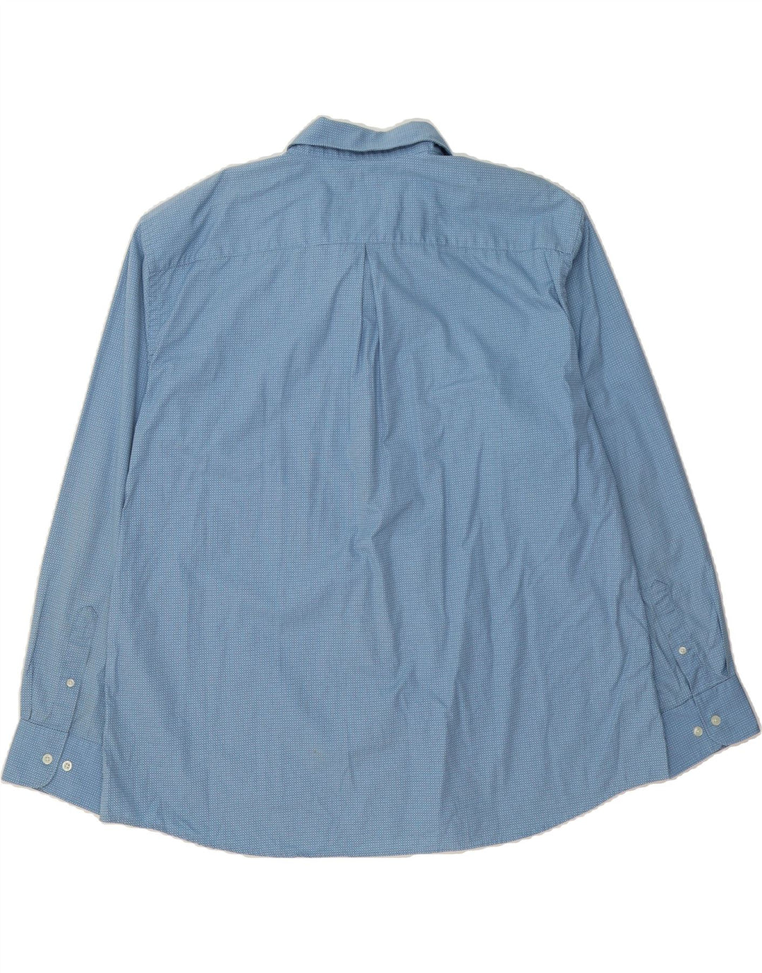 DOCKERS Mens Big & Tall Shirt 2XL Blue Check Cotton Vintage Dockers and Second-Hand Dockers from Messina Hembry 