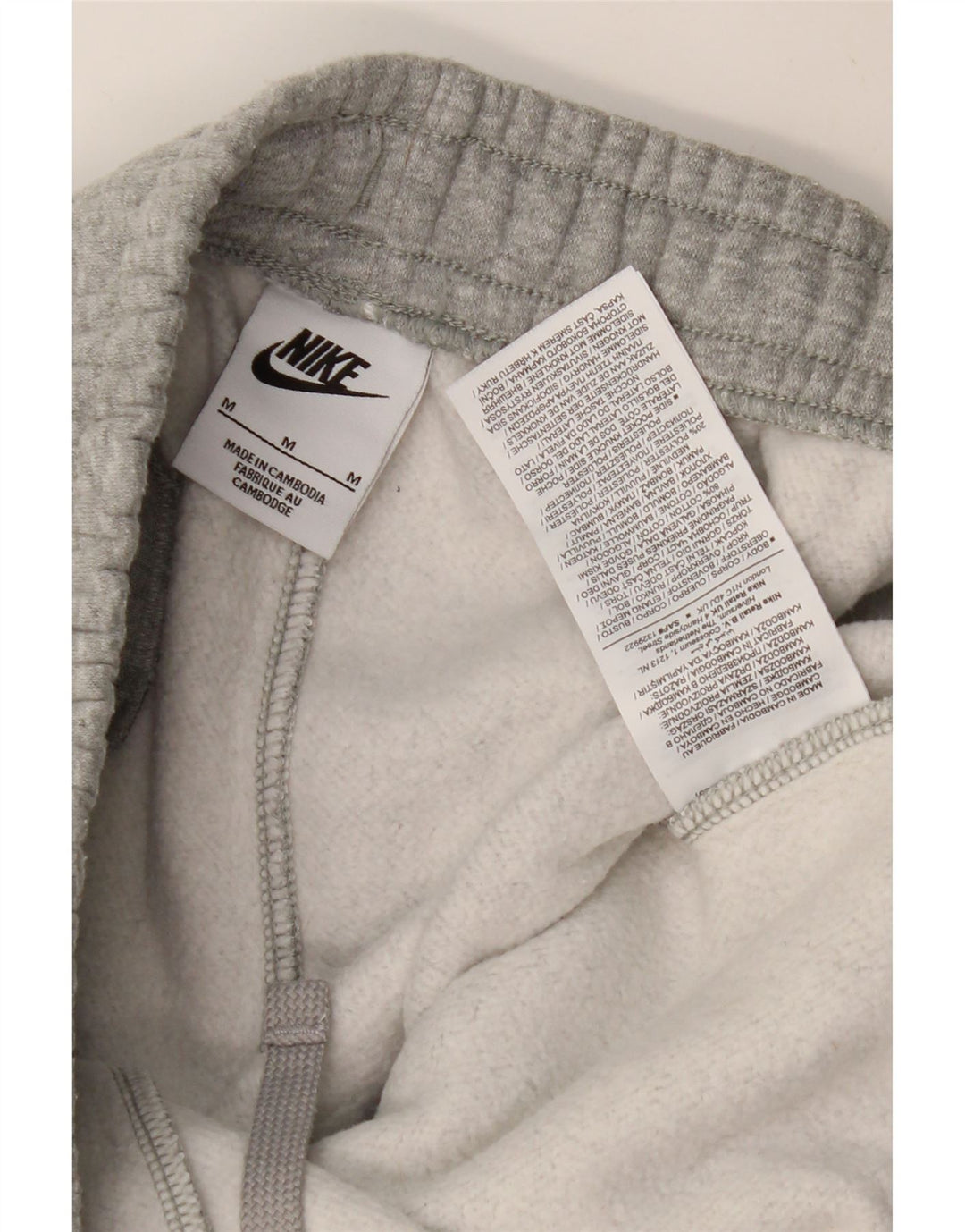 NIKE Muške trenirke Hlače Joggers Srednje sivi flekasti pamuk