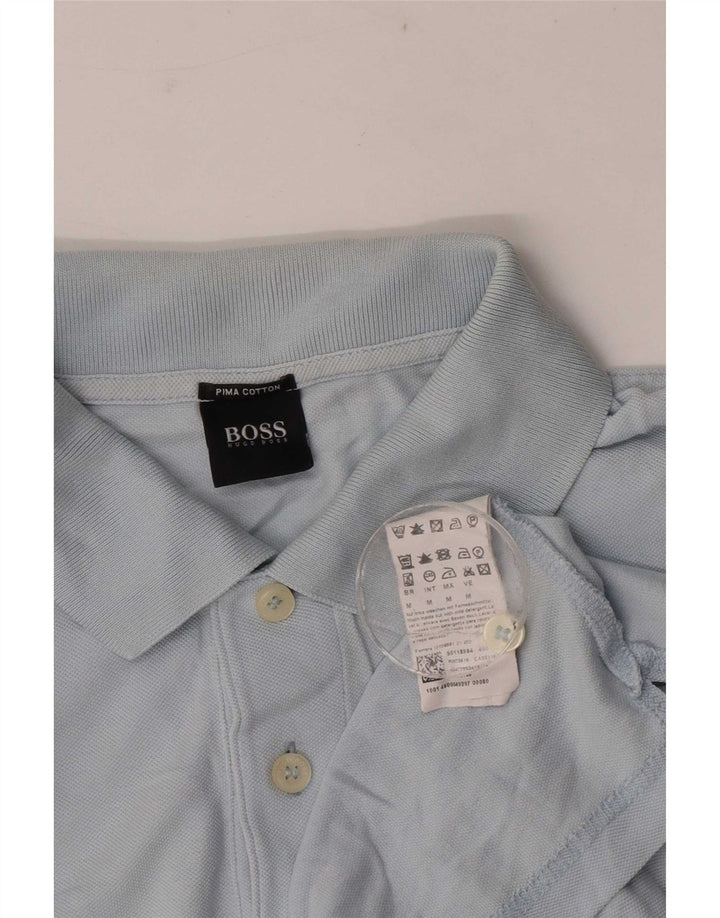 Hugo Boss muška polo majica srednje plavi pamuk