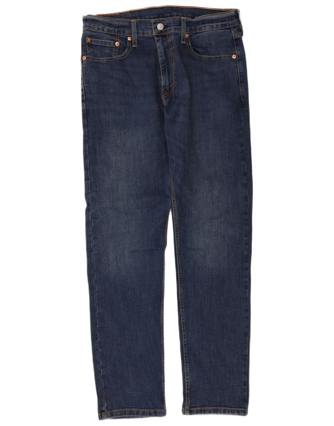 Levi's muške 502 sužene traperice W32 L32 plavi pamuk