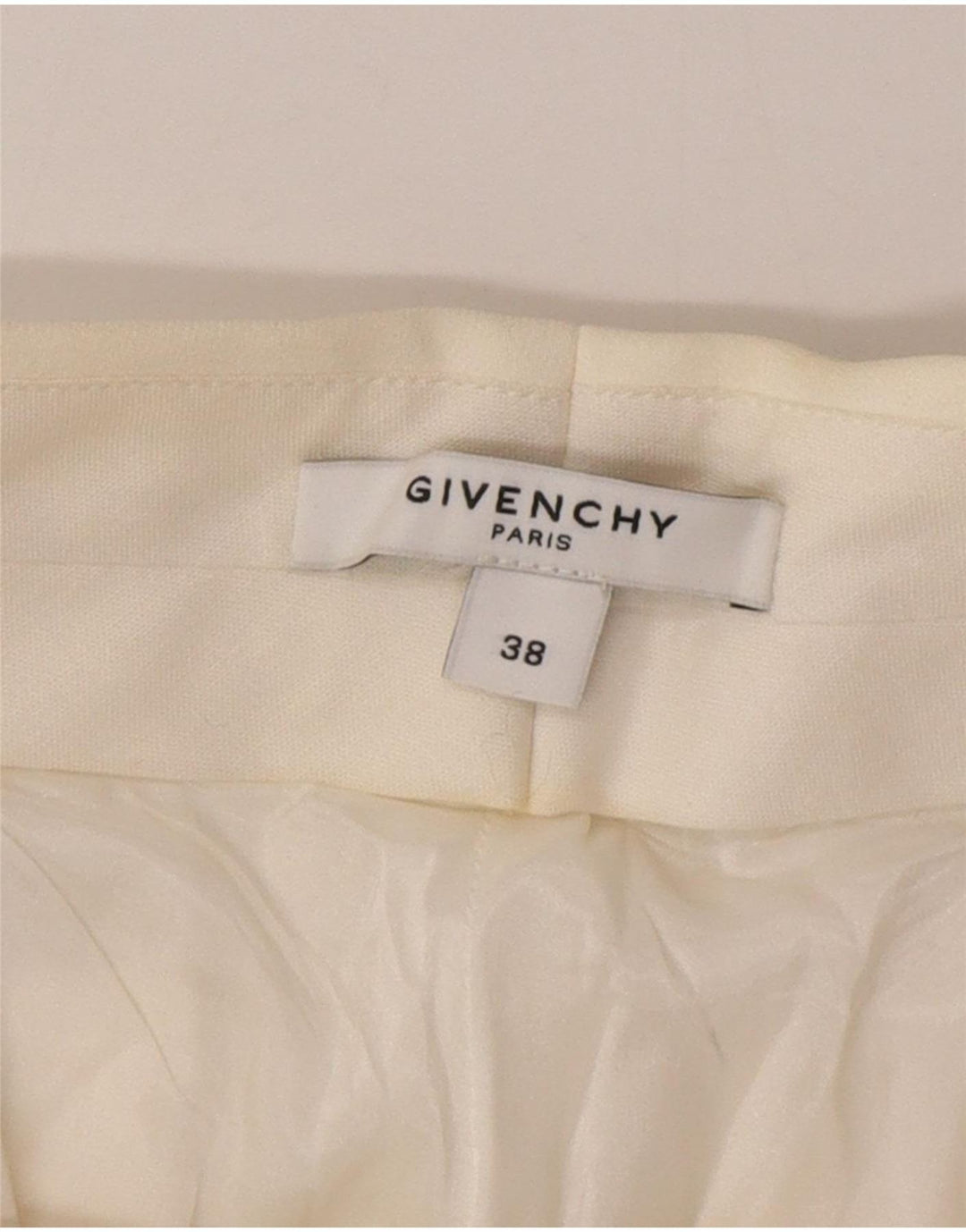 GIVENCHY Ženske ležerne hlače EU 38 srednje W30 L30 bijele klasične