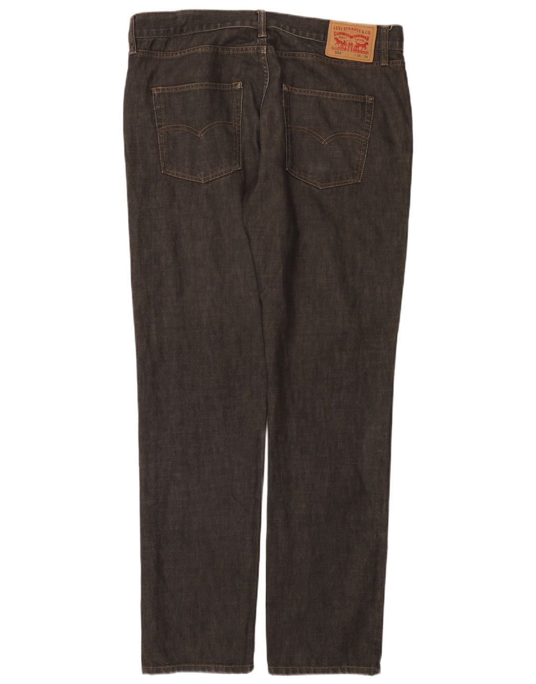 Levi's muške 504 ravne traperice W36 L34 sive