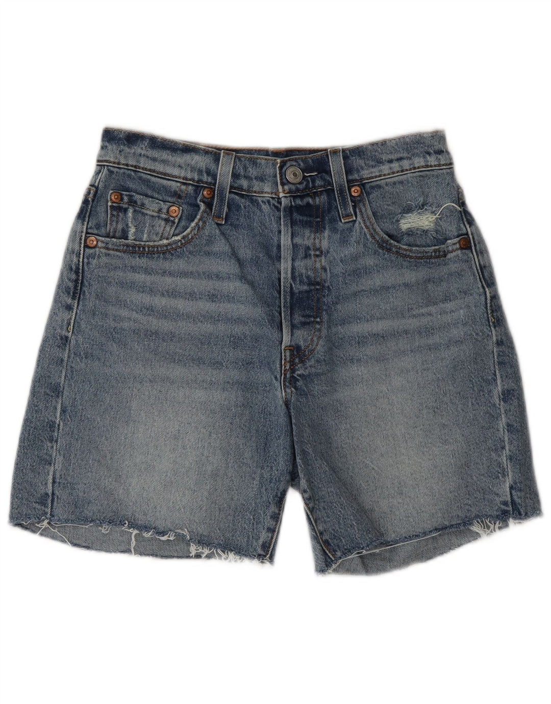 Levi's ženske 501 kratke traper kratke hlače W26 male plave