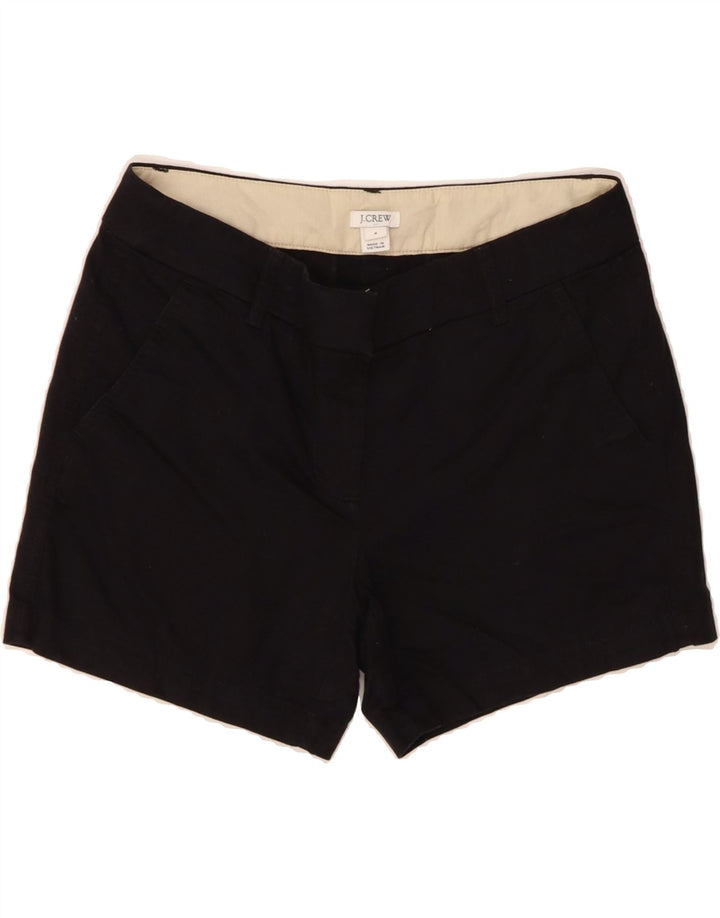 J. CREW Womens Chino Shorts US 4 Small W28 Black Cotton Vintage J. Crew and Second-Hand J. Crew from Messina Hembry 