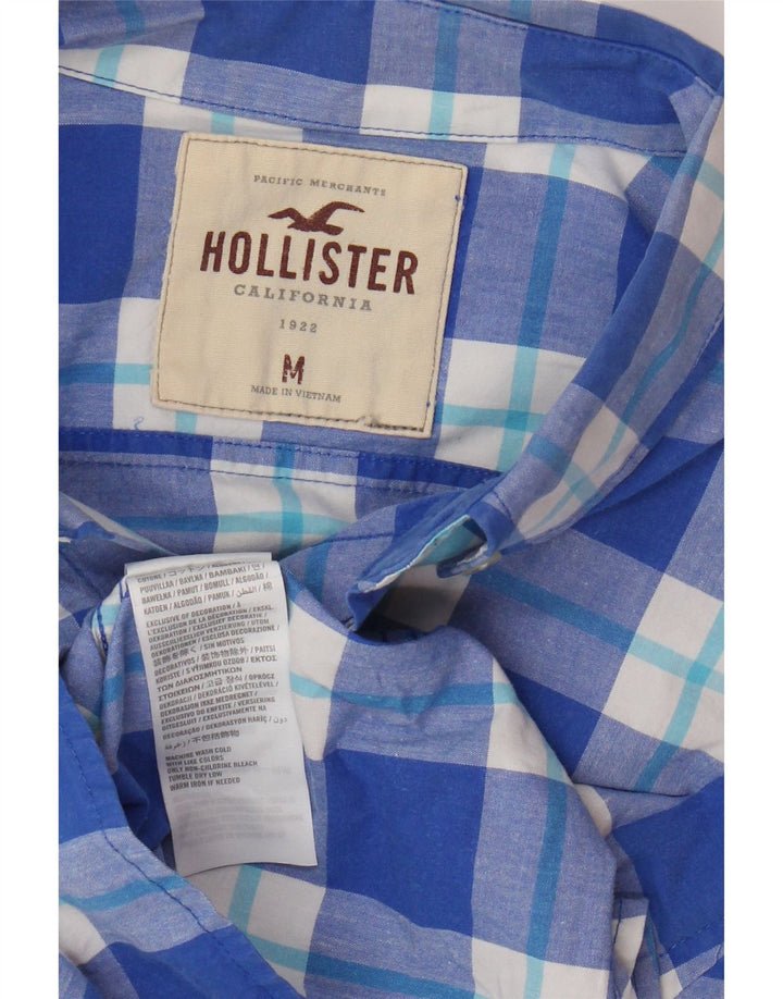 Hollister muška košulja Srednje plavi karirani pamuk