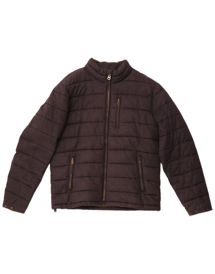 Fat Face muška podstavljena jakna UK 40 veliki crni pamuk