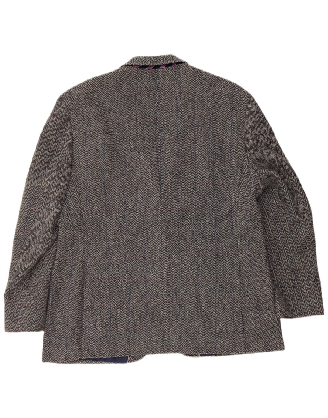 Marks & Spencer muški sako sa 2 gumba UK 46 XL Siva riblja kost vuna