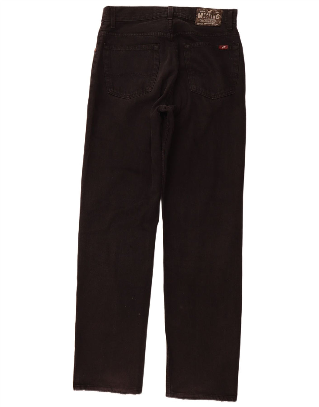 MUSTANG muške ravne traperice Oregon W31 L32 crni pamuk