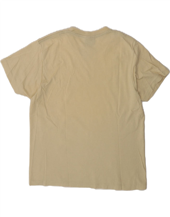 CHAMPION Mens Graphic T-Shirt Top Small Beige Cotton Vintage Champion and Second-Hand Champion from Messina Hembry 