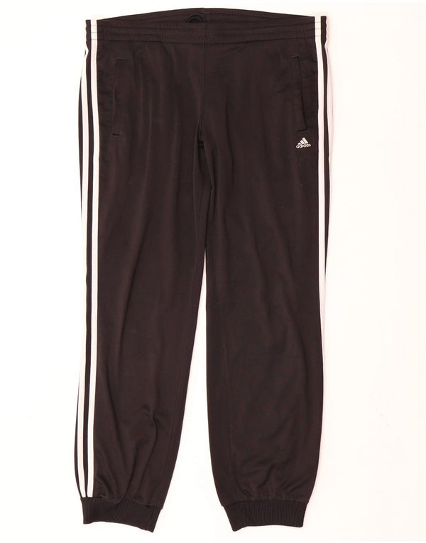 ADIDAS Ženska trenirka Hlače Joggers UK 12/14 srednje crni poliester