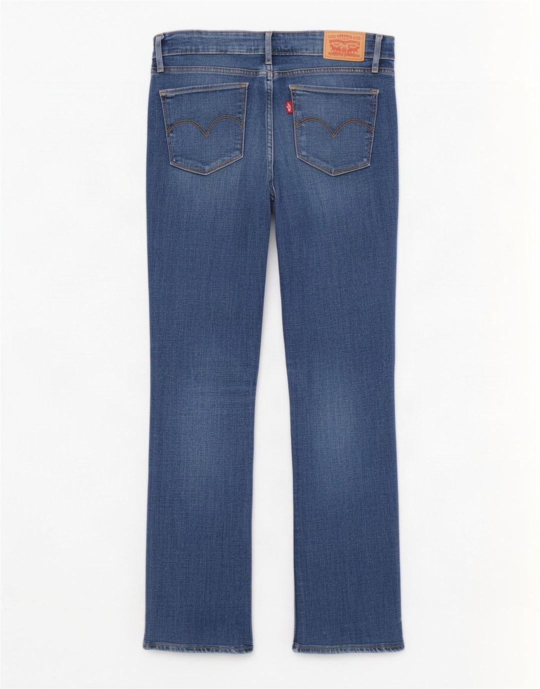 Levi's ženske 715 Bootcut traperice W29 L32 plavi pamuk