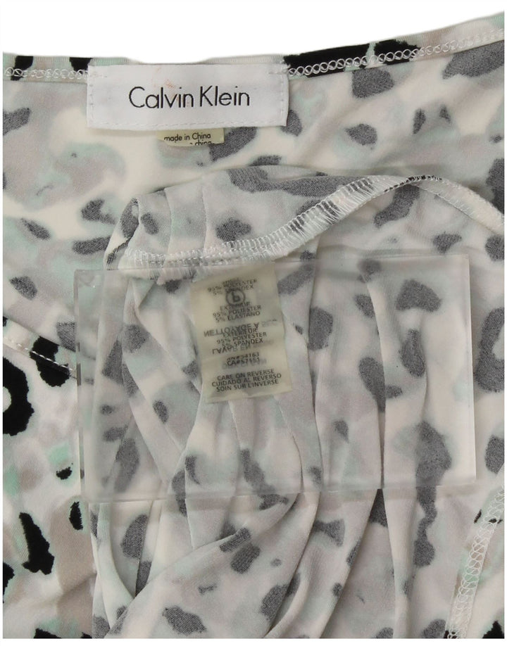 CALVIN KLEIN Ženski prsluk UK 12 Srednji raznobojni životinjski print