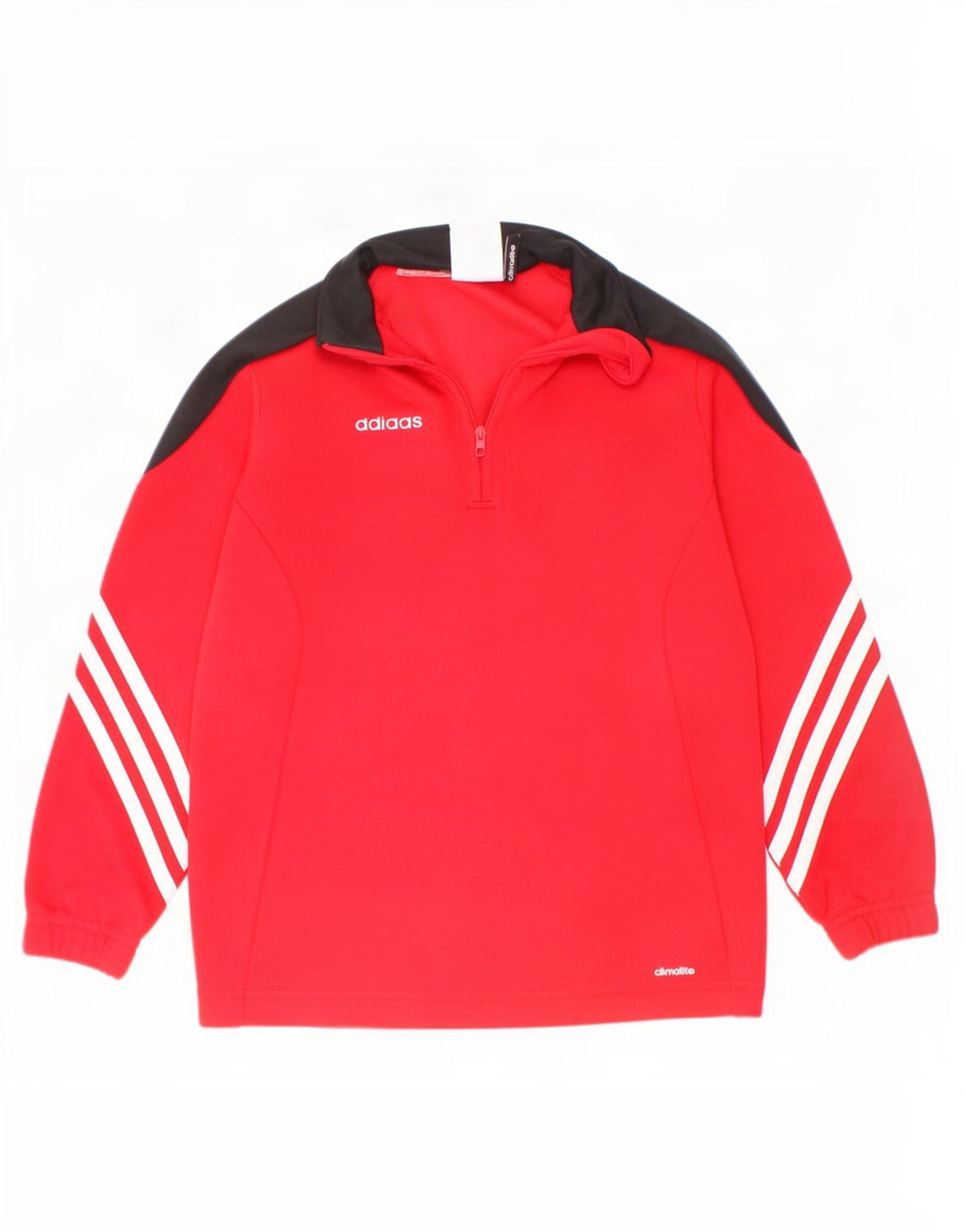 Adidas dječačka majica s izrezom i trenirkom, 5-6 godina XS, crvena boja