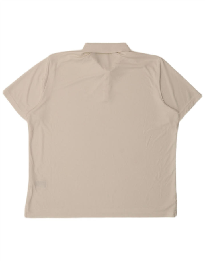 Adidas muška polo majica 2XL bijeli poliester