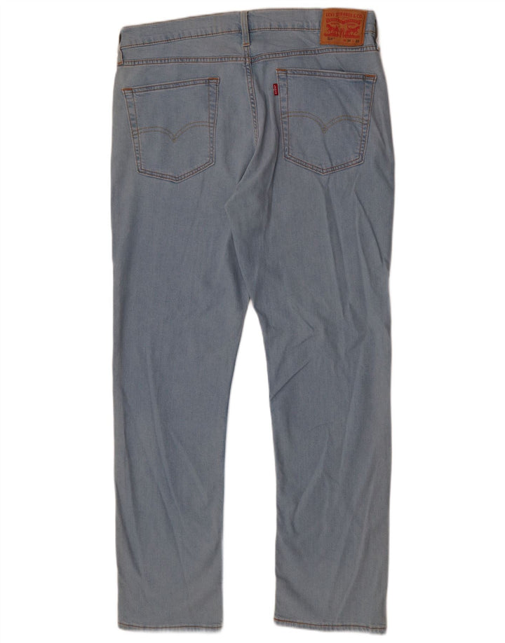 Levi's muške 514 ravne traperice W36 L32 plavi pamuk