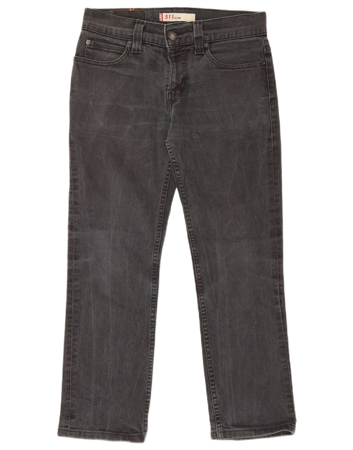 Levi's muške 511 uske traperice W31 L26 crni pamuk
