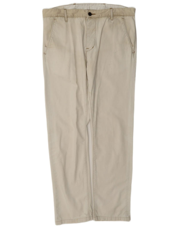 Levi's muške ravne chino hlače W38 L32 Bijele