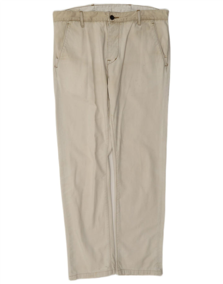 Levi's muške ravne chino hlače W38 L32 Bijele