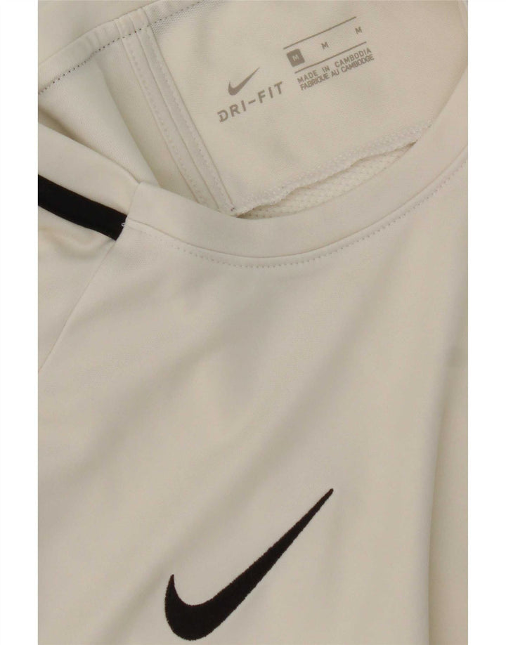 Nike Dri Fit T-Shirt Top srednje bijele boje