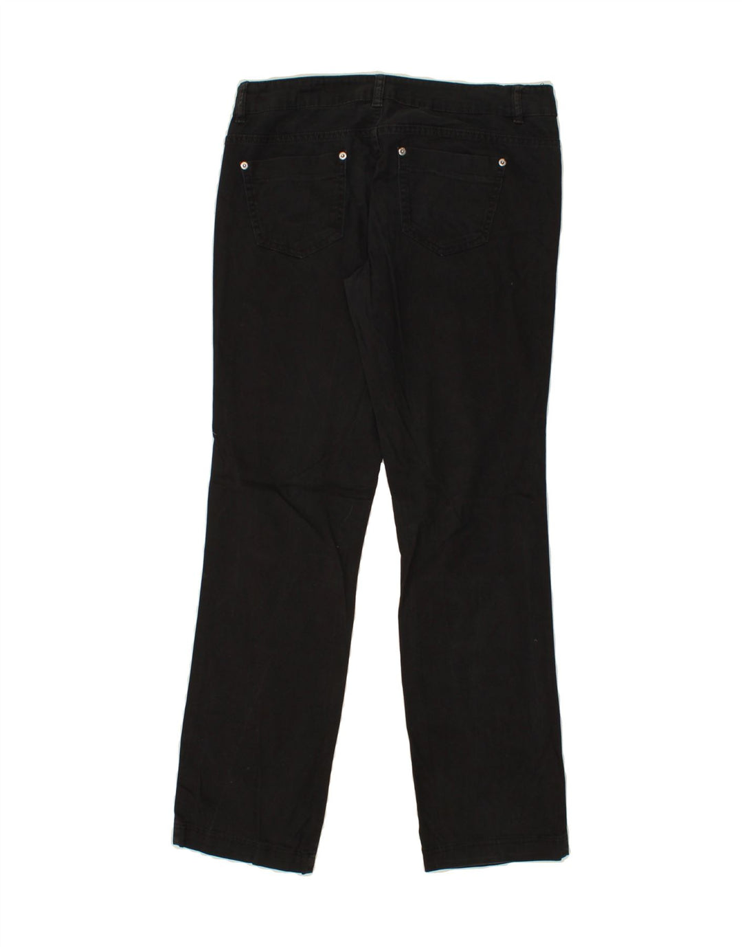 BENETTON Womens Straight Jeans IT 44 Medium W32 L31  Black Cotton Vintage Benetton and Second-Hand Benetton from Messina Hembry 