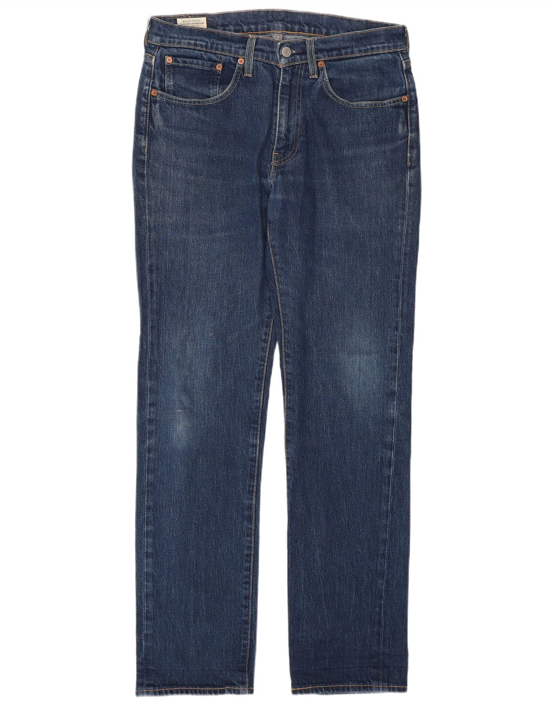 LEVI'S muške 514 ravne traperice W31 L32 plavi pamuk