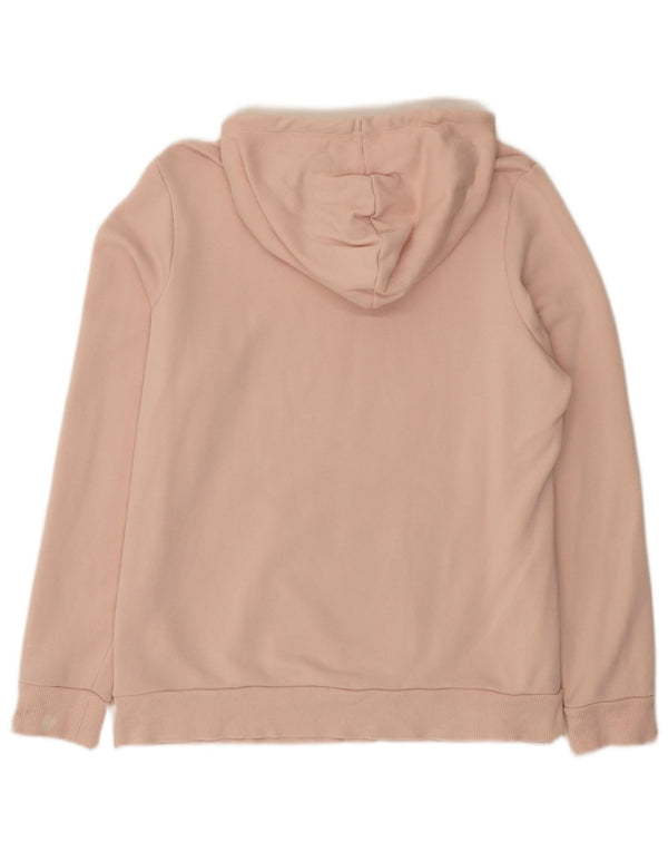 Puma ženska majica s kapuljačom s kapuljačom UK 18 XL, ružičasti pamuk