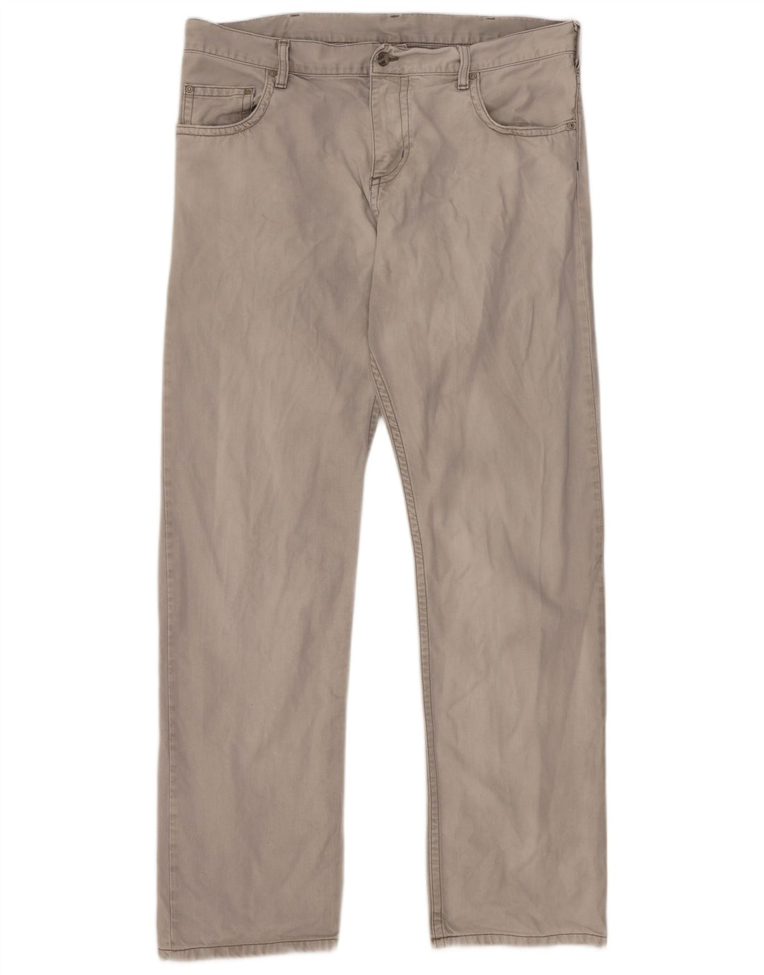 CARHARTT Muške uske traperice W36 L34 Sivi pamuk