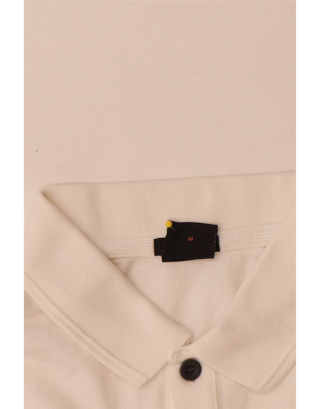 Muška uska polo majica Hugo Boss Srednji bijeli pamuk