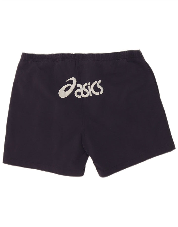 Asics muške grafičke sportske kratke hlače 2XL tamnoplave