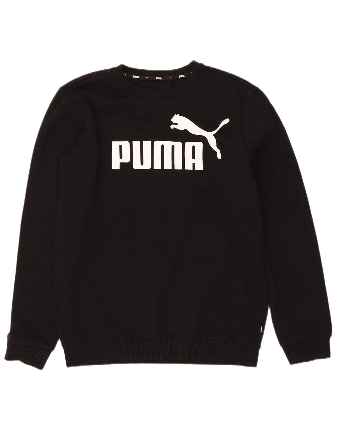 Puma muška majica s grafičkim motivima, mali crni pamuk