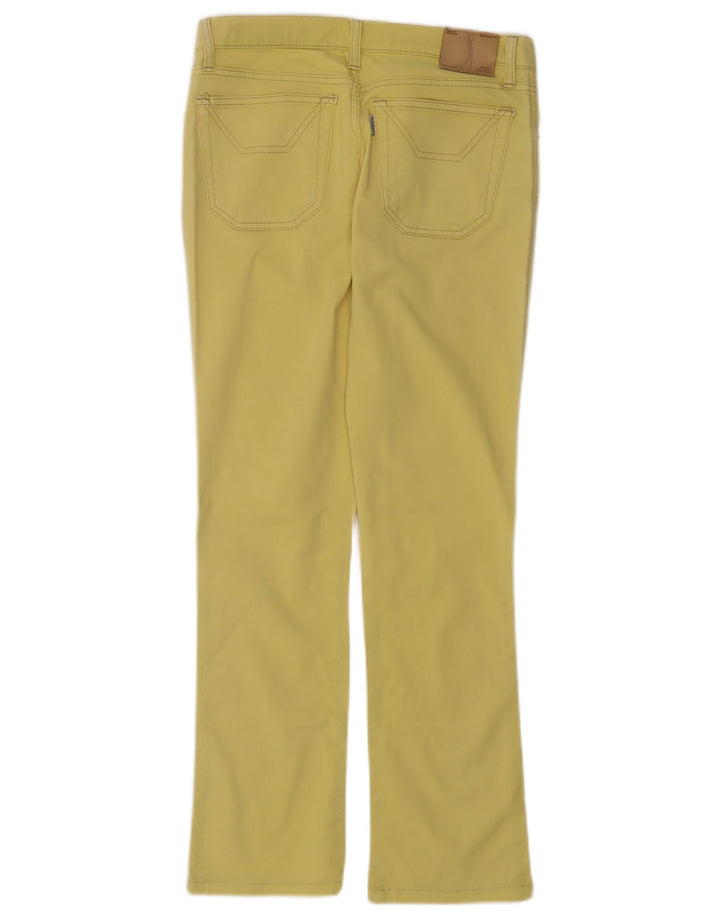 Ženske traperice Jeckerson Bootcut W29 L28 Žuti pamuk