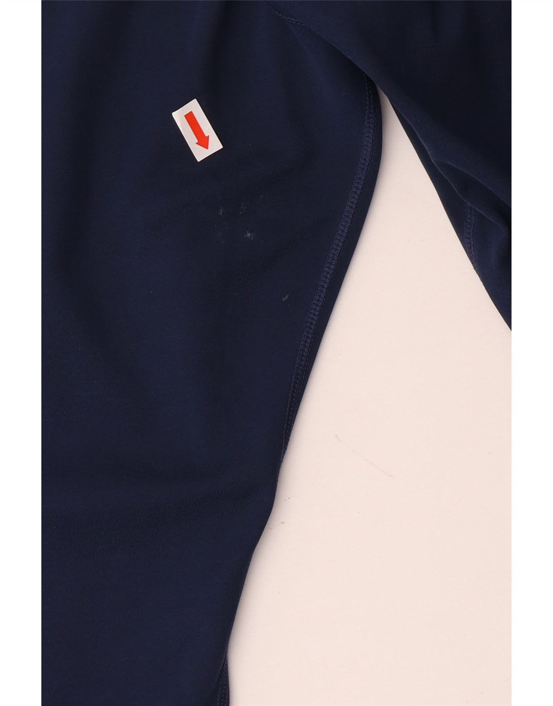 NIKE Ženske Dri Fit Leggings UK 10 Male tamnoplave poliesterske