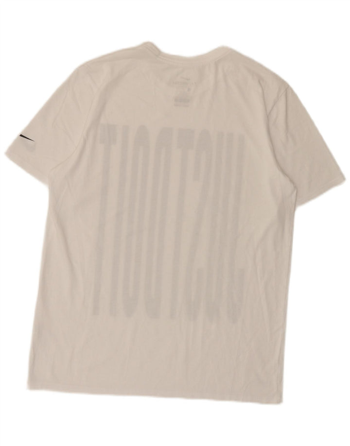 NIKE muška Dri Fit majica kratkih rukava srednje bijele boje
