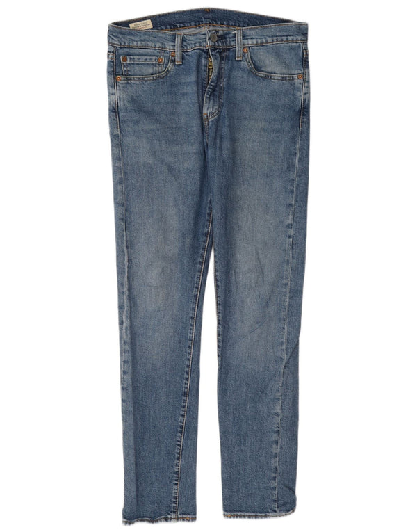 Levi's ženske 510 uske traperice W32 L32 plavi pamuk