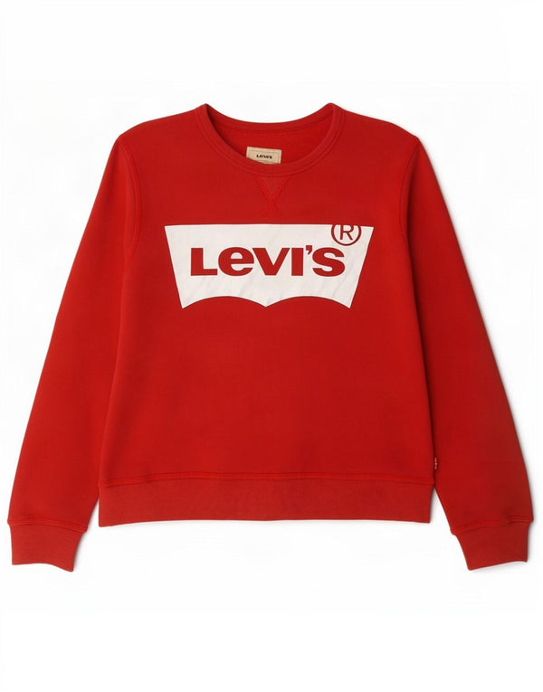 Levi's Boys majica s kapuljačom s kapuljačom 11-12 godina, crvena