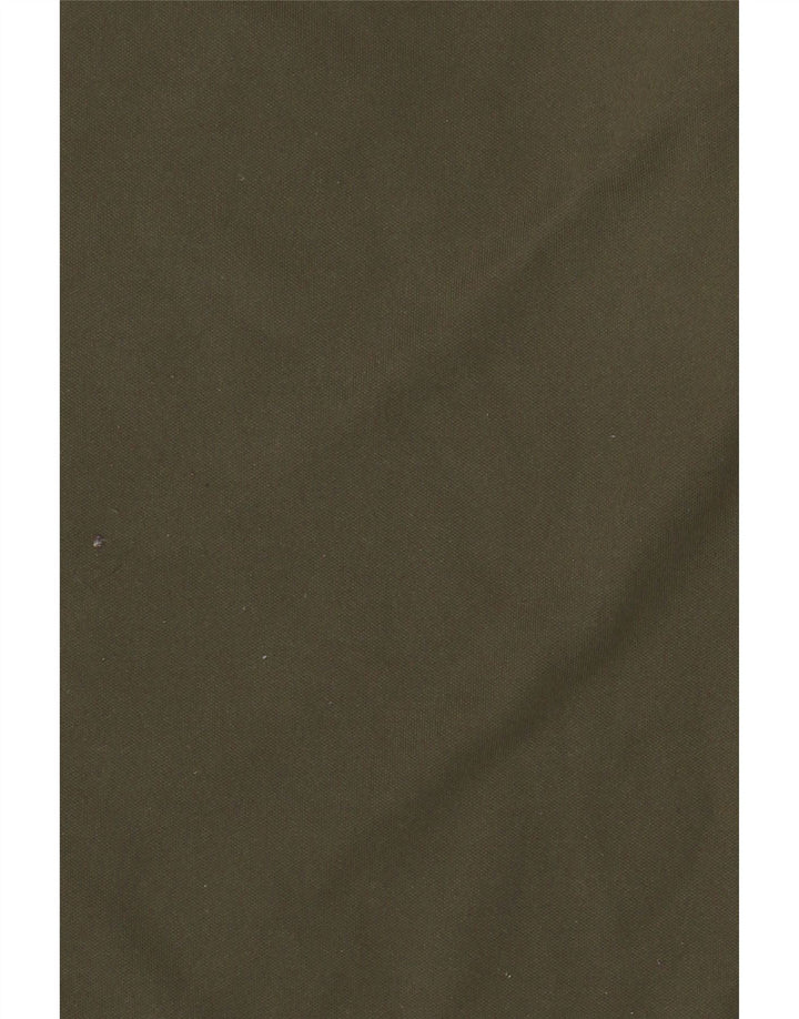Nike Boys Zip Neck Pullover Top Trenirka 13-14 Years XL Khaki Colourblock