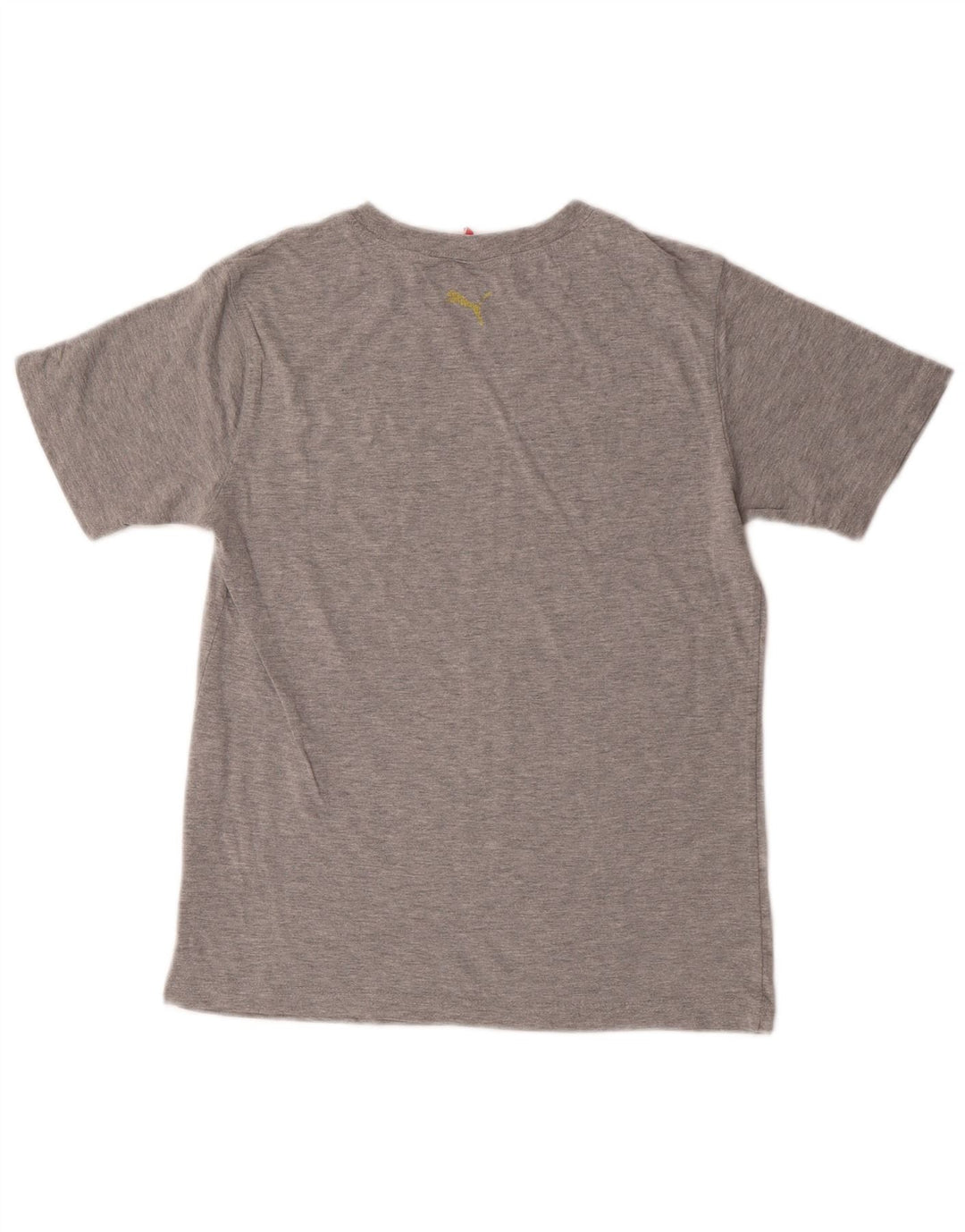 Puma Boys Graphic T-Shirt Top 9-10 Years srednje sivi pamuk