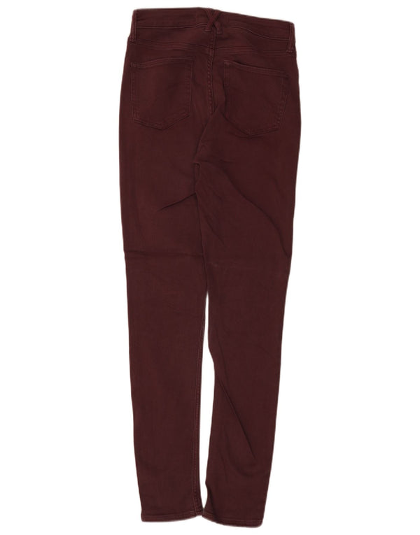 White Stuff Ženske uske traperice UK 8 Small W28 L29 Bordo pamuk
