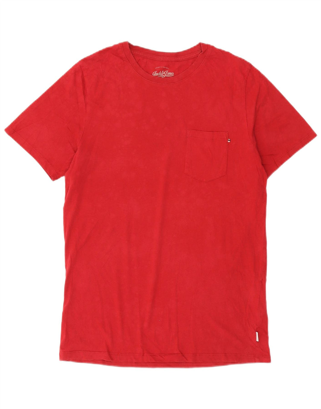 Jack & Jones muška uska majica kratkih rukava Srednje crveni pamuk