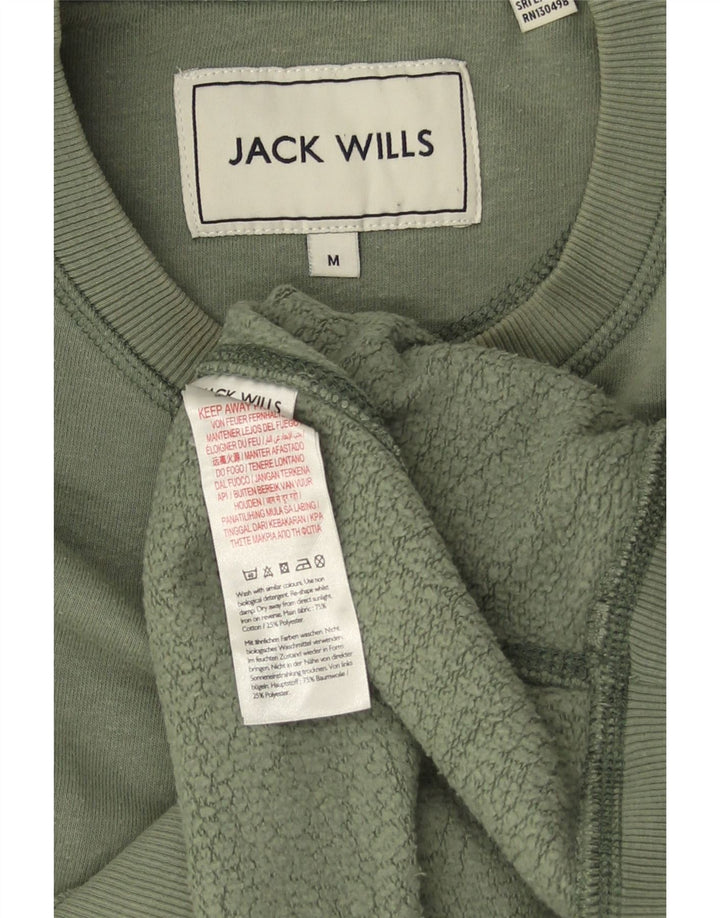 JACK WILLS Muška trenirka, srednji kaki pamuk