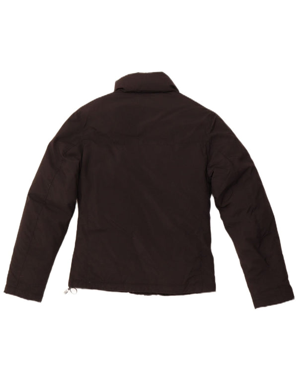 FILA Ženska podstavljena jakna UK 10 Mala crna poliamidna