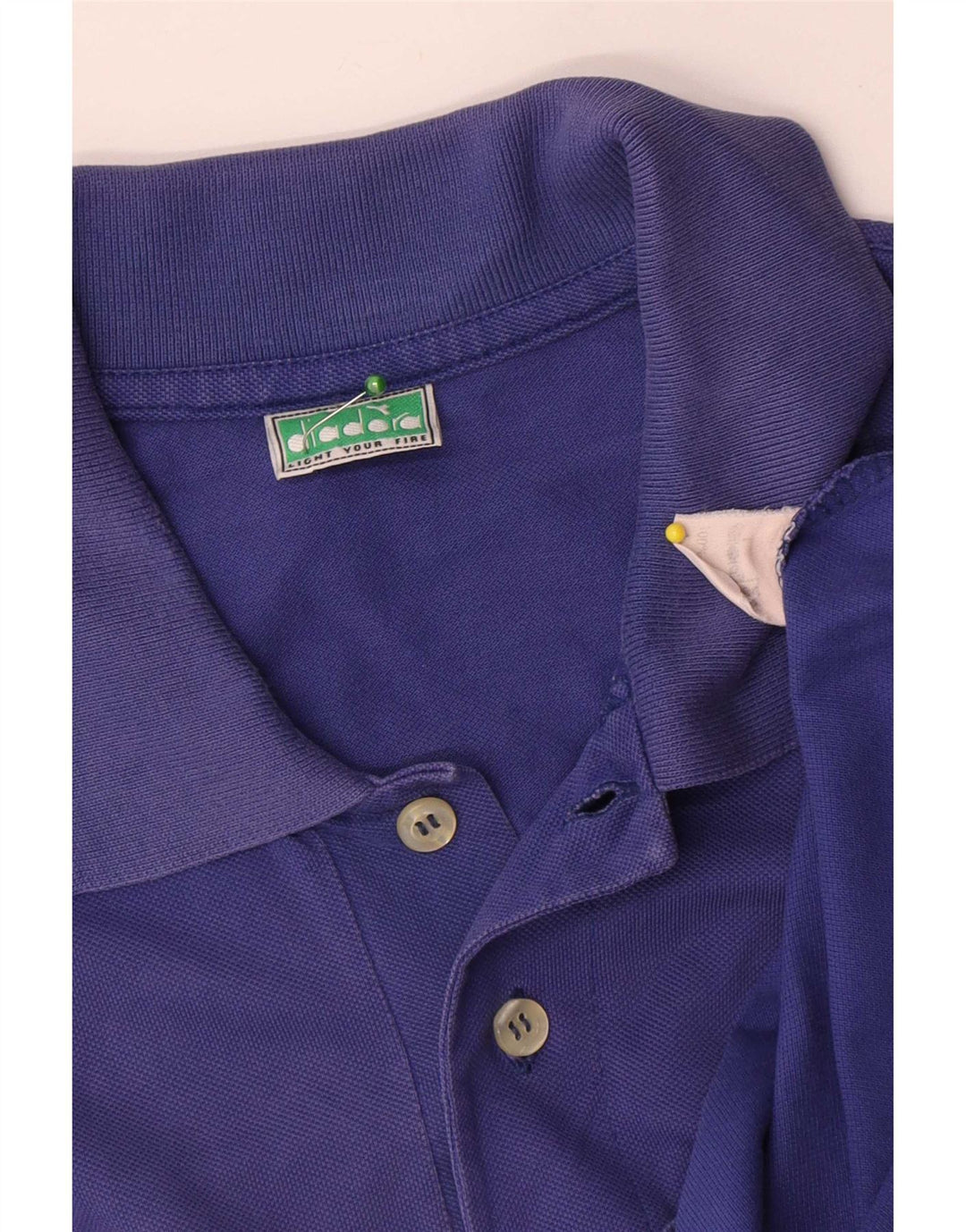 Diadora muška polo majica srednje ljubičasta pamuk