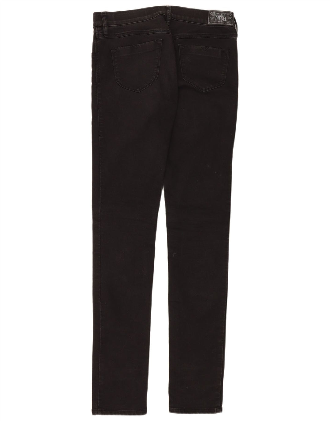 DIESEL Ženske Livier super uske jegging traperice niskog struka W31 L36 crne