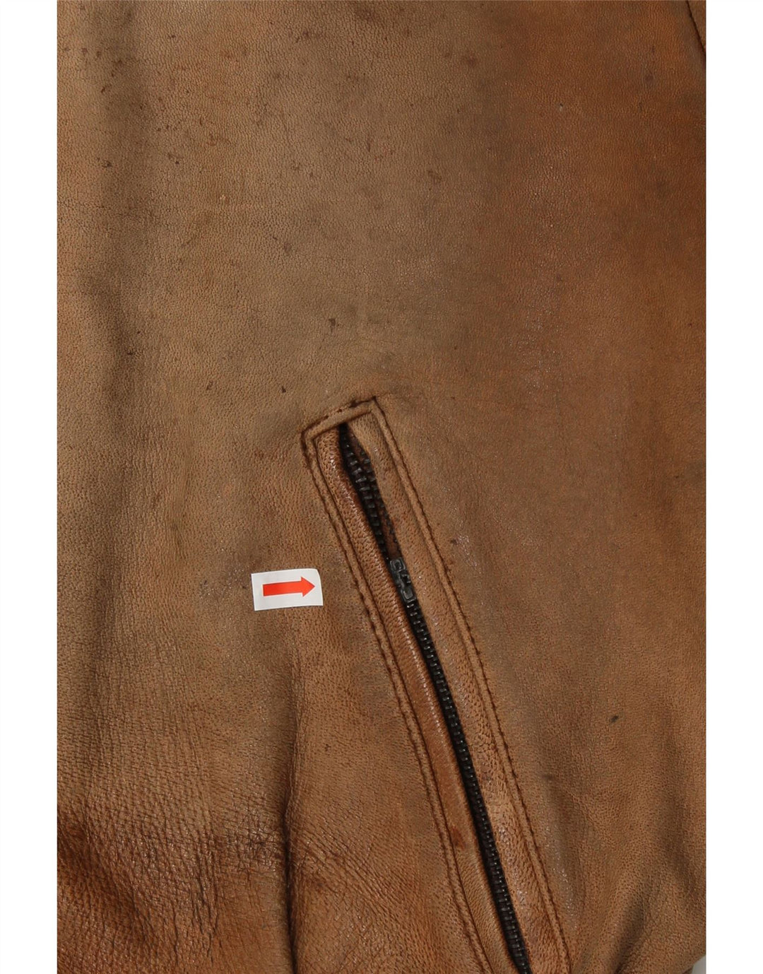 Schuh muška kožna jakna UK 42 XL smeđa koža