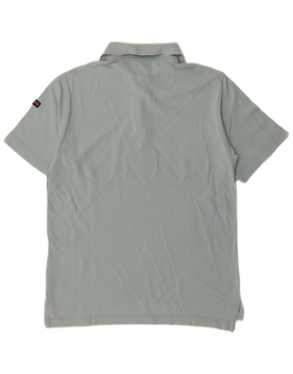 NAPAPIJRI Muška Geographic polo majica Mala plava pamuk blok boja