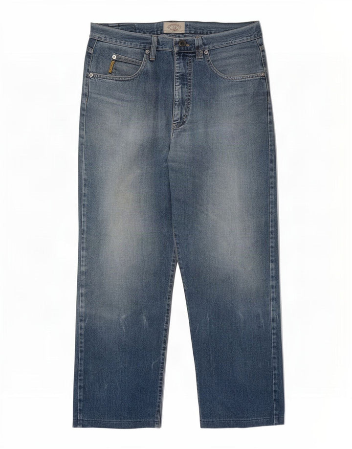 Armani Jeans muške ravne traperice W36 L28 plave